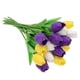 thumbnail image 2 of KAKOWELY Ramo de tulipanes falsos de 18 piezas, decoración de flores artificiales, decoración DIY, tulipanes falsos, 2 of 5
