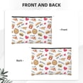 thumbnail image 2 of Cauagu Fast Food for Tyvek Makeup Bag,Reusable Travel Cosmetic Bag Women Organizer Toiletry Bag Birthday,Gifts for Women Girlfriend Mom Teacher 6.5’’*8.9’’, 2 of 7