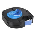 thumbnail image 4 of Labymos Labeling Tape 91205 Plastic Self-Adhesive Refills Black Print on Blue 1/2 Inch * 13, 4 of 7