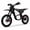 Silver, variant on SYKERUNS X5 Adult Electric Dirt Bike, 2600W, Up to 44MPH, 48V 20Ah, 14"/12" Tires, Black
