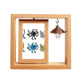 thumbnail image 1 of La vida marina pulpo Pattern Illustration Marco giratorio de madera 4x6, 1 of 3