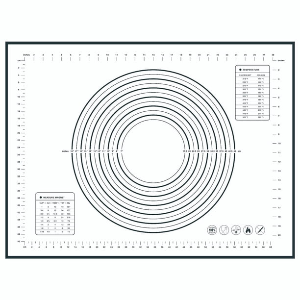 Esterilla de silicona para amasar, esterilla grande para hornear fideos enrollados, esterilla para macarrones, tabla de cortar de silicona, esterilla para harina, esterilla aislante del calor,
