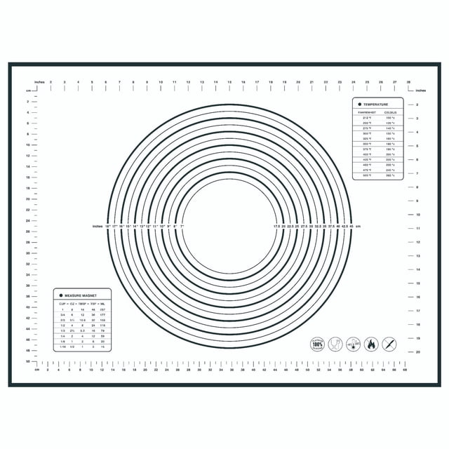 Esterilla de silicona para amasar, esterilla grande para hornear fideos enrollados, esterilla para macarrones, tabla de cortar de silicona, esterilla para harina, esterilla aislante del