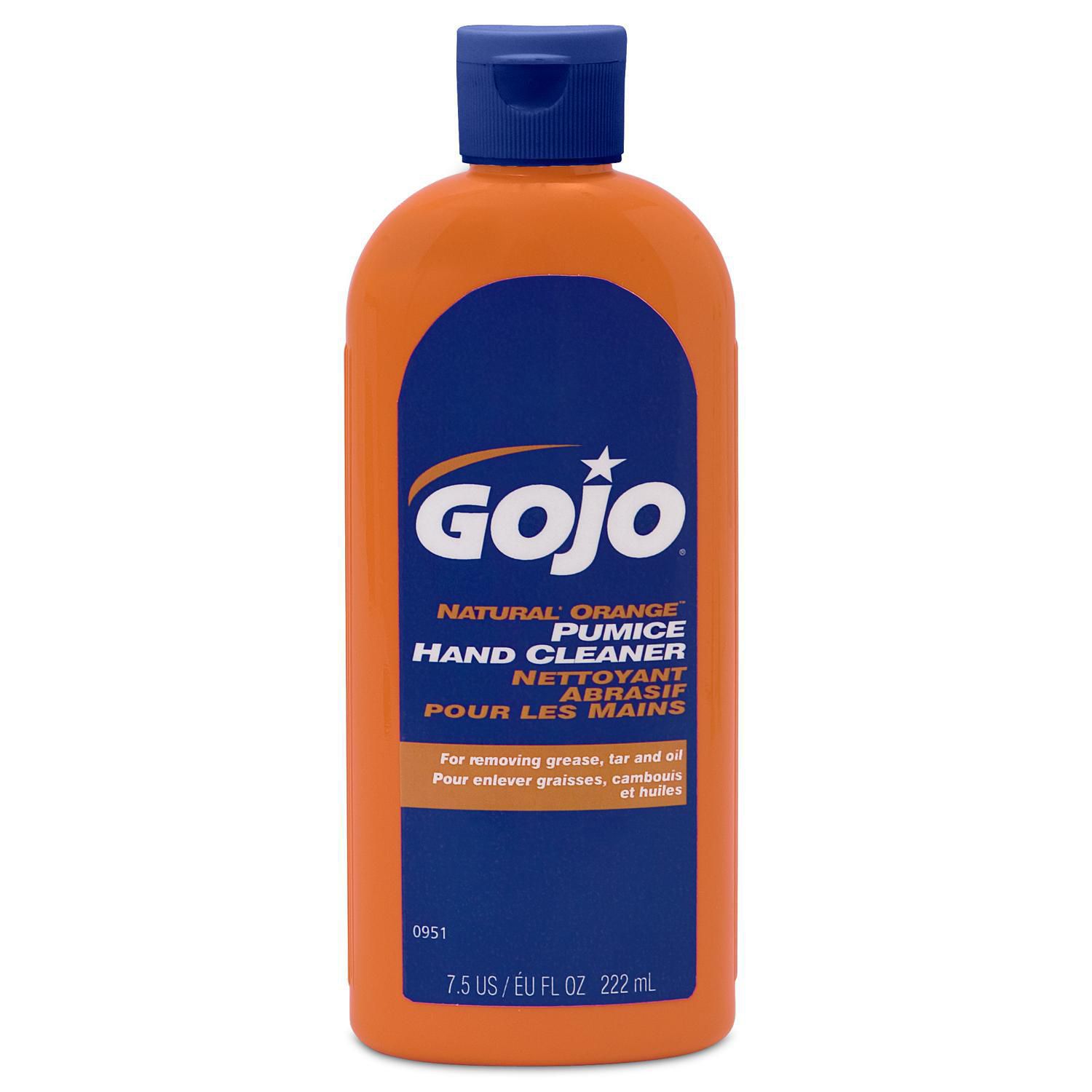 GOJO Orange Pumice Hand Cleaner For removing grease, tar and oil