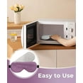 thumbnail image 5 of Aroma Season Eye Mask Hot or Cold,Microwaveable Eye Mask for Dry Eyes, Stye, Belpharitis(Purple), 5 of 7