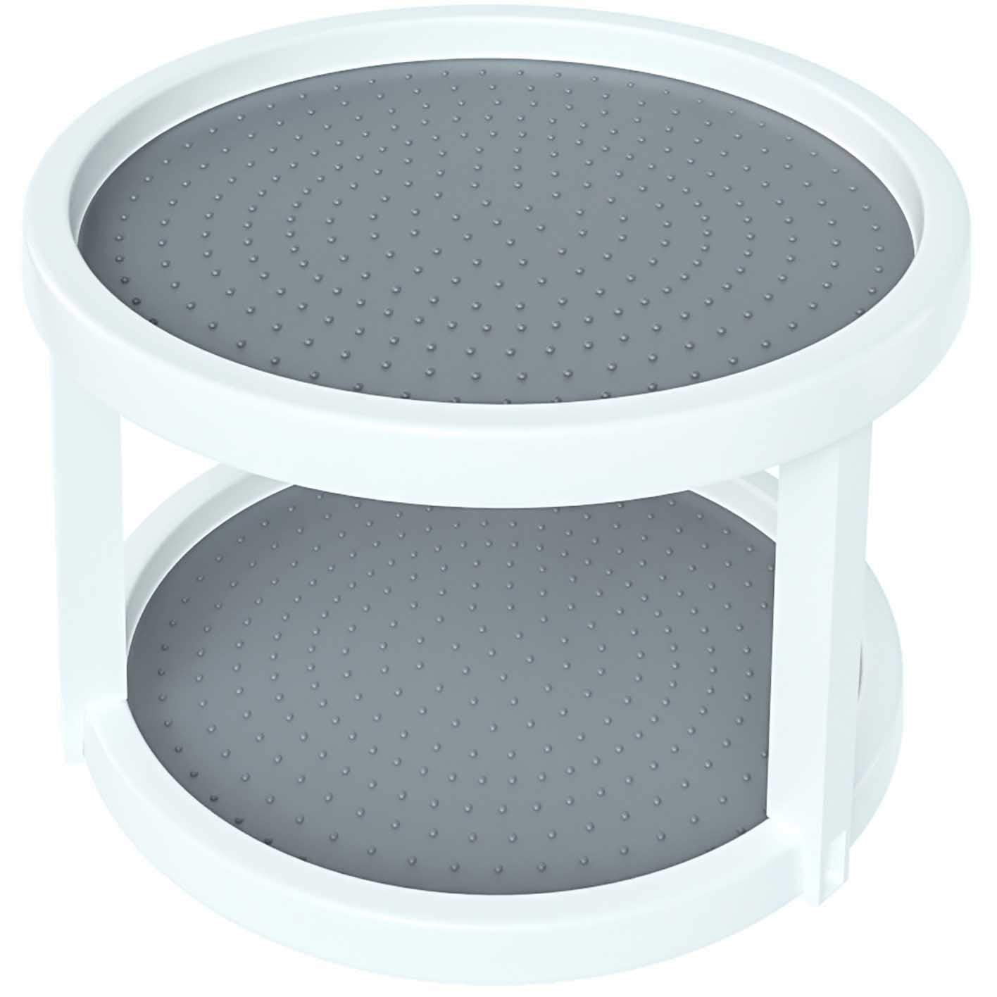 Home Intuition Lazy Susan Turntable 2 Tier Non Skid for and