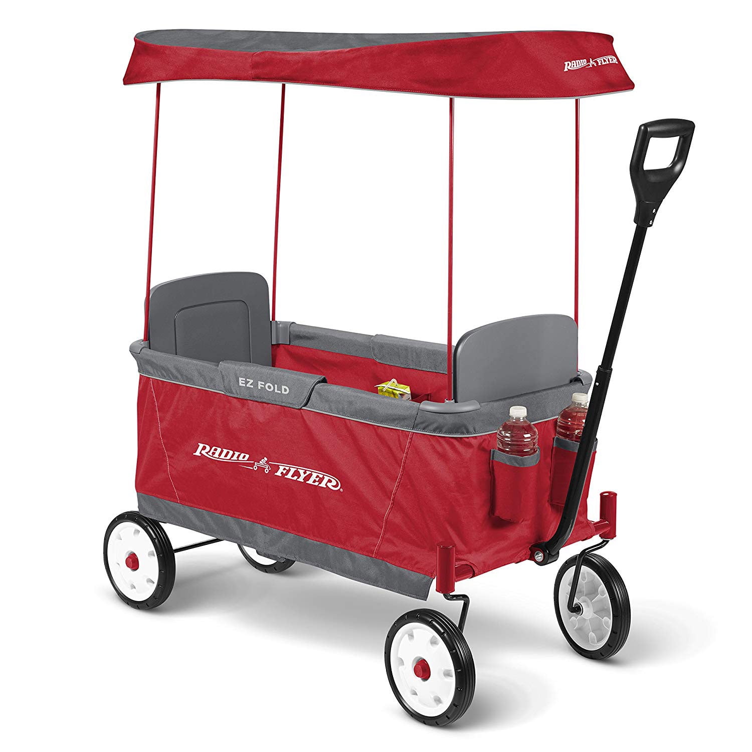 radio flyer convertible stroller wagon with canopy