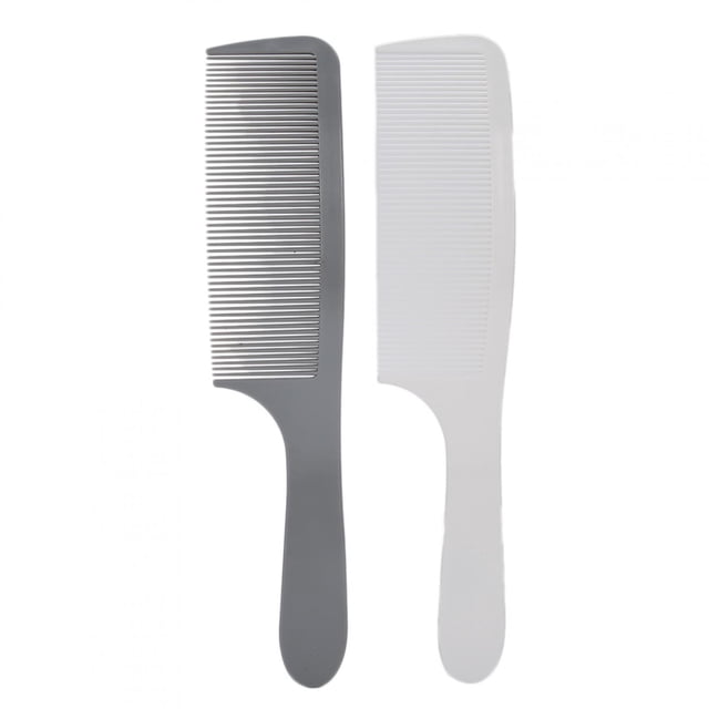 Peine curvo para peluquería, corte de pelo, peinado, peine plano para hombres