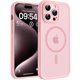 thumbnail image 1 of Funda magnética TOCOL para iPhone 15 Pro de 6.1 pulgadas, rosa claro, 1 of 6