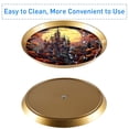 thumbnail image 5 of Halloween Castle Elegant Plastic Dessert Table Cake Holder with Iron Pillars | 32cm Height and Plates of 21cm, 24cm, 27cm, 5 of 6