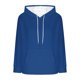 thumbnail image 4 of HongQid Womens Fuzzy Hoodies Pullover Sport Hoodie Cozy Oversized Pockets Hooded Sweatshirt Athletic Fleece Hoodies, 4 of 5