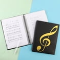 thumbnail image 5 of RABBITH Letter Size File Folder Spiral Binding Sheet Music Binder Folder 20 Sleeves Writable Pages for Student Teacher School, 5 of 19