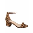 thumbnail image 1 of Nataly-06 Open Toe Ankle Strap Buckle Low Chunky Heels Causal Sandals Shoes, 1 of 2