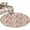 Light Beige, variant on Round Rug 4Ft Washable Non-Slip, Pink Beige Flowers Circle Area Rugs for Living Room Bedroom, Spring Floral Elegant Pastoral Rustic Indoor Floor Mats Carpet Runner for Home Decor Aesthetic