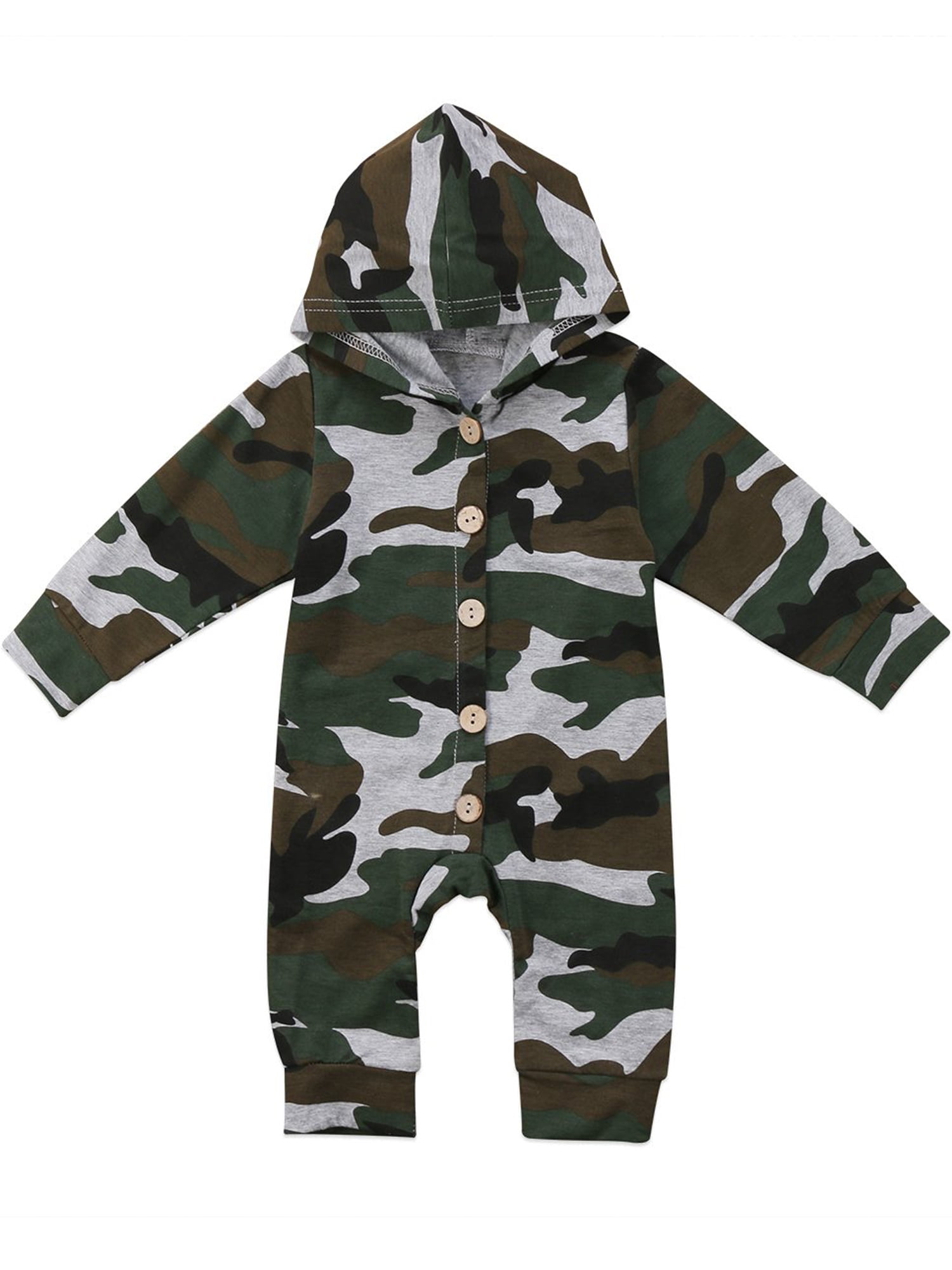 girls camo romper