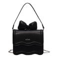 thumbnail image 1 of Bolso bandolera para mujer, bolso de cadena portátil informal para el trabajo nocturno de primavera y verano Negro Pequeño Yuyangstore Bolsa de hombro, 1 of 8