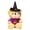 E, variant on Halloween Teddy Bear Plush Doll with Hat, Cute Bear Stuffed Animal, Halloween Costume Edition, Soft Plush Toy for Kids and Collectors