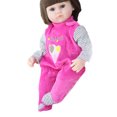 thumbnail image 3 of Muñeca 45cm Simulación Baby Doll Niño Vinilo Educación Durmiendo Reborn Doll (A), 3 of 5