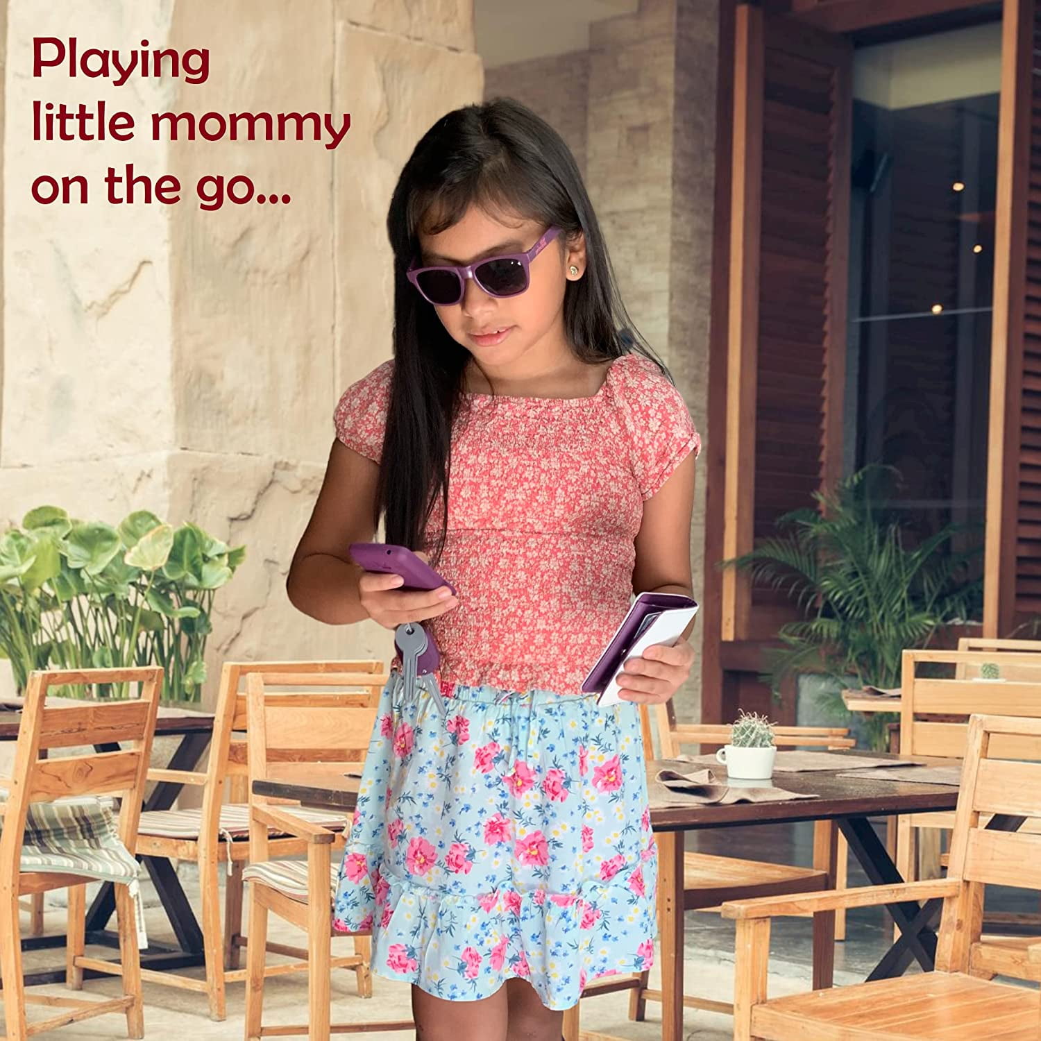 Little girls play purse sale