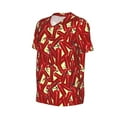 thumbnail image 6 of Fotbe Fire Extinguisher Baseball Jersey Shirt for Men and Women, Casual Short Sleeves Button Down T-Shirt-Medium, 6 of 9