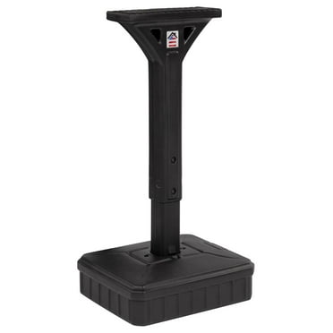 American Home Dig- Universal Mailbox Post for Standard Mailboxes - No Digging Needed Mailbox Post - Black