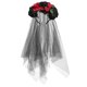 thumbnail image 3 of Carnival Decor Veil Rose Makeup Veil for Decoration Halloween Rose Decor, 3 of 3