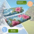 thumbnail image 5 of HUAICONG Tropical Floral Breathable Golf Cart Seat Cover for Outdoor Beach, Golf Cart Seat Cushion Washable, 5 of 7