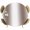 Brown, variant on Elastic Fitted Round Tablecloth, White Brown Waterproof Stretch Table Cover for 45"-54" Tables, Modern Gradient Vertical Stripes Geometric Washable Outdoor Tablecloths for Patio, Picnic, Camping