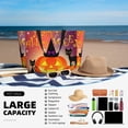 thumbnail image 5 of Wukai Halloween Print Zipper Bag,large Beach Tote Bag,Waterproof Sandproof Bag,Grocery and Picnic Tote Travel Bag, 5 of 5