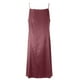 thumbnail image 4 of Gibobby Maxi Vestido De Dama Vestido liso a la moda para mujer, vestido holgado con cuello de y tirantes sin mangas, camisón para el(Rosa, M), 4 of 5
