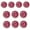 S-Rose red, variant on 10PCS Round Sewing Button with Hole Heart Button Sewing Craft Button for Sewing Craft Coat Cardigans Jeans Sweater