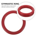thumbnail image 2 of LIFKOME 2 Pcs Anneaux d'Exercice Rétractables ABS Rouge pour Sports Intérieurs et Entraînement de Force, 2 of 8