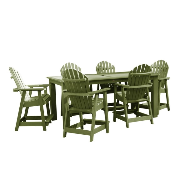 Hamilton 7pc Rectangular Counter Height Dining Set 84" x 42"