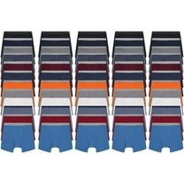 BILLIONHATS 60 Pack of Mens Boxer Briefs Wholesale, Colorful Cotton Mens Underwear in Bulk, Donating For Homeless Shelters, Charity, Up to 3XL