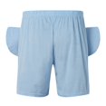 thumbnail image 4 of WILLBEST Pantalones Cortos de Lino Holgados de 5 Pulgadas para Hombre, Pantalones Casuales de Playa, Pantalones Ligeros de Verano, 4 of 6