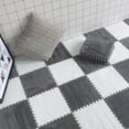 thumbnail image 4 of Soft Plush Children's Mat Baby Play Mat Baby Toys Eva Foam Puzzle Carpet In Children's Room Keep Warm Playmat 30*30*1CM, 4 of 10