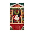 thumbnail image 2 of Seyotauo Christmas Door Cover Decoration Front Door Backdrop Window Cover House Santa Christmas Tree Snowman Outdoor Sign for Home Wall Indoor Party Decorations 80 x 36 Inch, 2 of 6