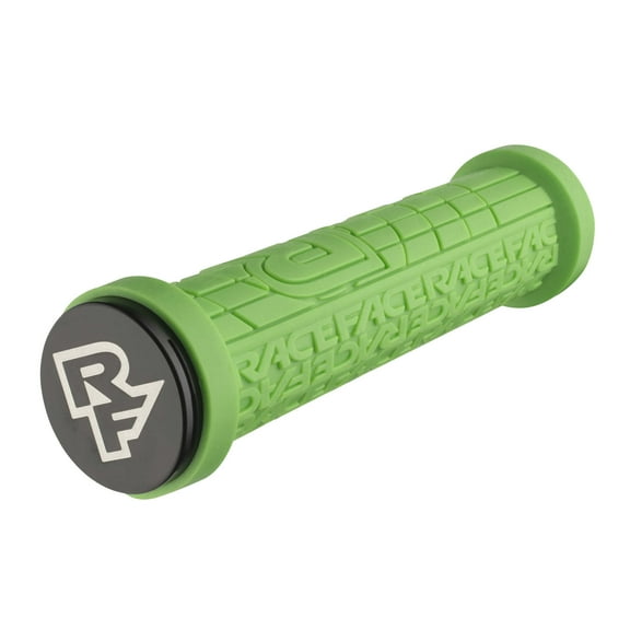RaceFace Grippler Grips Green Lock-On 30mm Flangeless Bicycle Grip Double Lock