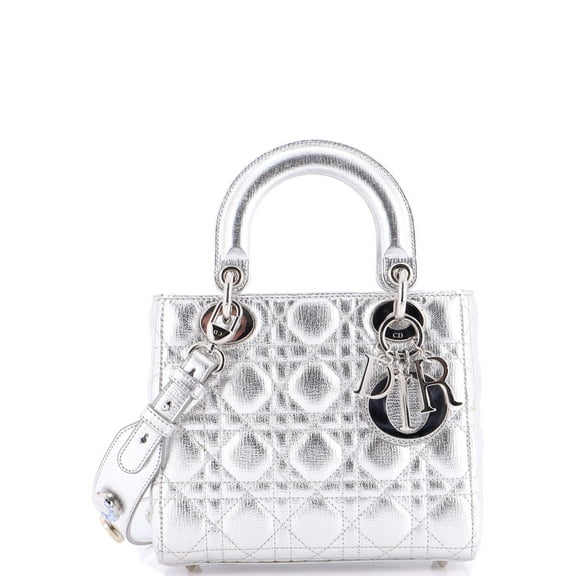 Pre-Owned My Lady Dior Bag Cannage Quilted Leather By Rebag