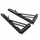thumbnail image 3 of 2 soportes de estante plegables de metal para montaje en pared, soporte triangular plegable para mesa de trabajo, 3 of 12
