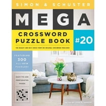 S&s Mega Crossword Puzzles Simon & Schuster Mega Crossword Puzzle Book #20, Book 20, (Paperback)