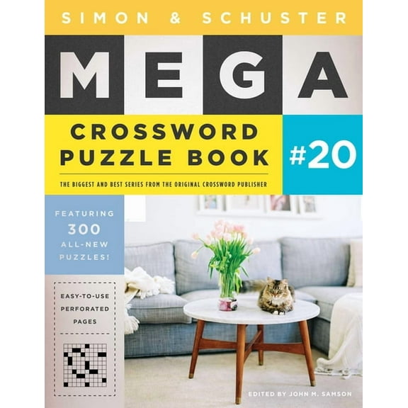 S&s Mega Crossword Puzzles Simon & Schuster Mega Crossword Puzzle Book #20, Book 20, (Paperback)