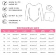thumbnail image 5 of Gymnastics Leotards for Girls, Long Sleeve Sparkly Rhinestone Dance Unitards Biketards with Shorts for 5-10 Years, 5 of 10