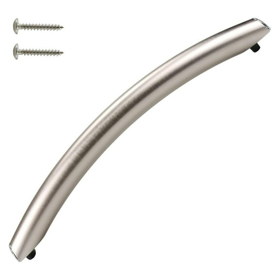 TAPDRA Stainless Steel Microwave Handle for Durable Anti Rust Easy Install Direct Replacement 12.2” Kitchen Appliance Repair