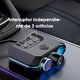 thumbnail image 5 of Scienceny ABS Triple seguro para carga de coche seguro Adaptador de de coche USB dual Adaptador de encendedor de cigarrillos Paneles de instrumentos para automóviles, 5 of 6