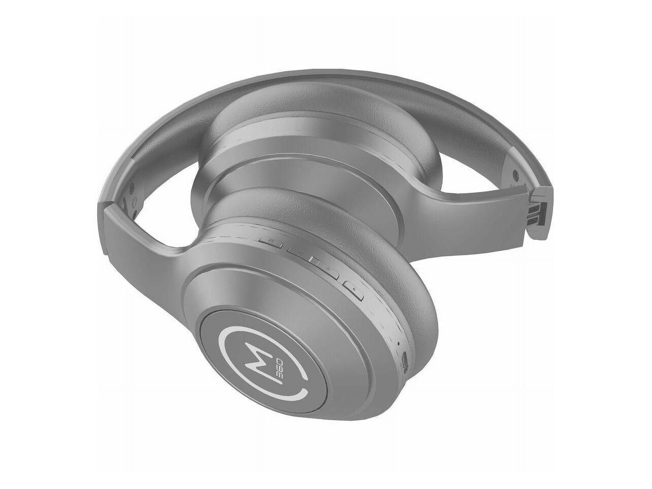 Morpheus 360 Comfort Plus Wireless Over-Ear Headphones - Bluetooth Headset with Microphone - 10H Playtime - HP6500G (Grey)