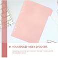thumbnail image 3 of Hytrove 12Ud Divisores De Página Para Archivador En Color Rosa Material PP Duradero, 3 of 8