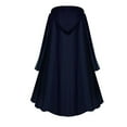 thumbnail image 4 of Hvyesh Unisex Role King Play Viking Costume Medieval Steampunk Cape Victorian Cloak Lord Cosplay Cloak Samurai cape, 4 of 4