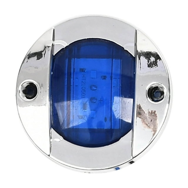 Lumières de Navigation Marine Rondes pour Bateaux Ponton Kayaks et Yachts avec Intérieur Durable Transom Stern