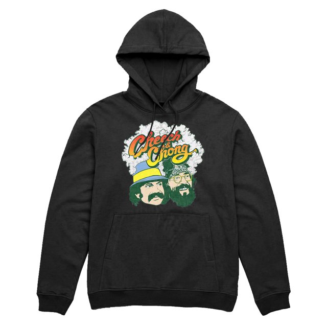 Philcos Cheech and Chong Black Pullover Hoodie